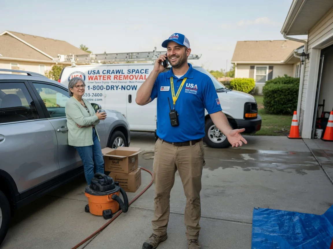 Crawl Space Water Removal Oakdale, IL FAQs